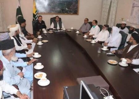 شیعہ علما کونسل آزاد کشمیر کے وفد کی ڈی سی آزاد کشمیر سے ملاقات