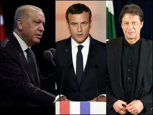 پاکستان اور ترکی فرانس کے اندرونی معاملات میں مداخلت سے باز رہیں۔