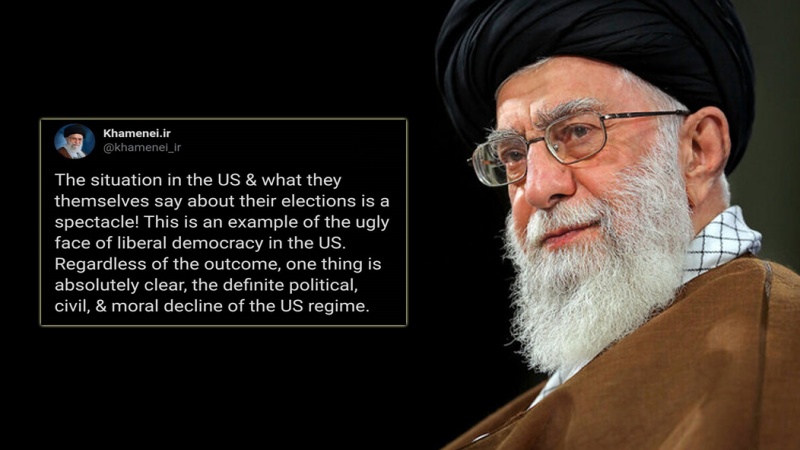 جوبائیڈن کی کامیابی پر رہبر انقلاب اسلامی کے دفتر کا رد عمل