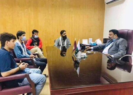 آئی ایس او کے وفد کی وائس چانسلر جامعہ کراچی سے ملاقات