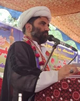 امت مسلمہ حضرت سید الانبیاء کے نام پر اپنا سب کچھ قربان کرنے کو اپنے لئے اعزاز سمجھتی ہے عشق رسول و آل رسول امت مسلمہ کا سرمایہ ایمان ہے۔ مقصود علی ڈومکی