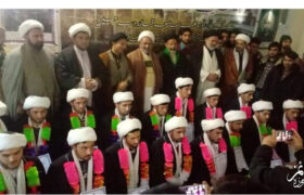 تصویری رپورٹ|جامعہ قبازردیہ سکردو میں طلاب کے معمم ہونے اور  اہداء اسناد کی تقریب