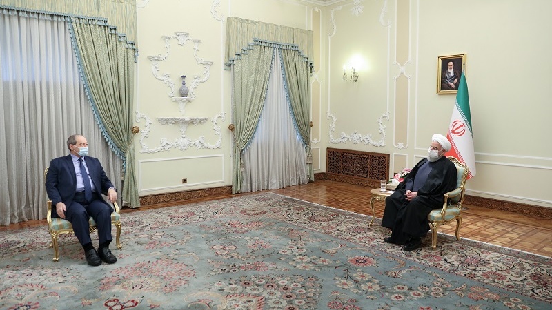 مکمل کامیابی تک ملت شام کے شانہ بشانہ کھڑے رہیں گے،ایرانی صدر