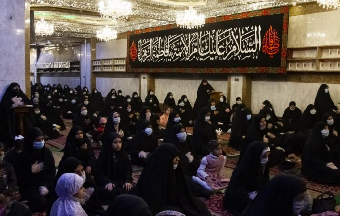 شہادت حضرت فاطمہ الزہرا (س) کی مناسبت سے حرم حضرت عباس (ع) میں سالانہ مجلس عزاء کا انعقاد+تصاویر