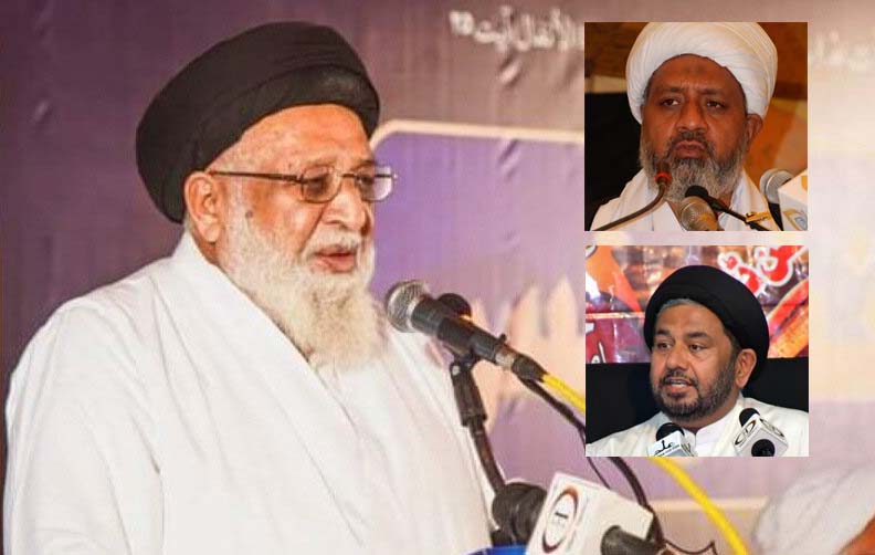 آیت اللہ حافظ ریاض کی جانب سے علامہ افضل حیدری مہتمم اعلی اور علامہ مرید نقوی ناظم اعلیٰ جامعۃ المنتظر منصوب