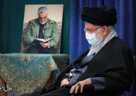 رہبر معظم انقلاب اسلامی کی موجودگی میں ایام فاطمیہ کے سلسلے کی پہلی مجلس عزاء منعقد