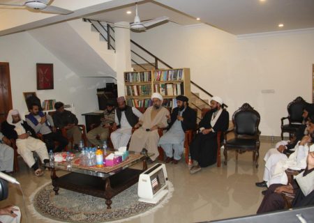 اُمت واحدہ پاکستان کے مرکزی سیکرٹریٹ میں تمام مکاتب فکر کے علماء کرام کا اہم اجلاس