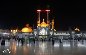 تصویری رپورٹ|شب شہادت حضرت ام البنین (س) حرم حضرت معصومہ قم کی روح پرور مناظر
