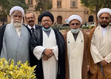 عزاداورں پر FIRکے خلاف شیعہ علماء کونسل پاکستان سندھ کا وفد سندھ ہائیکورٹ پہنچ گئے