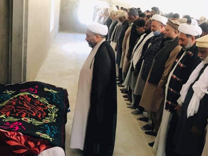 علامہ فرحت جوادی کے والد کی نمازہ جنازہ ادا کردی گئی