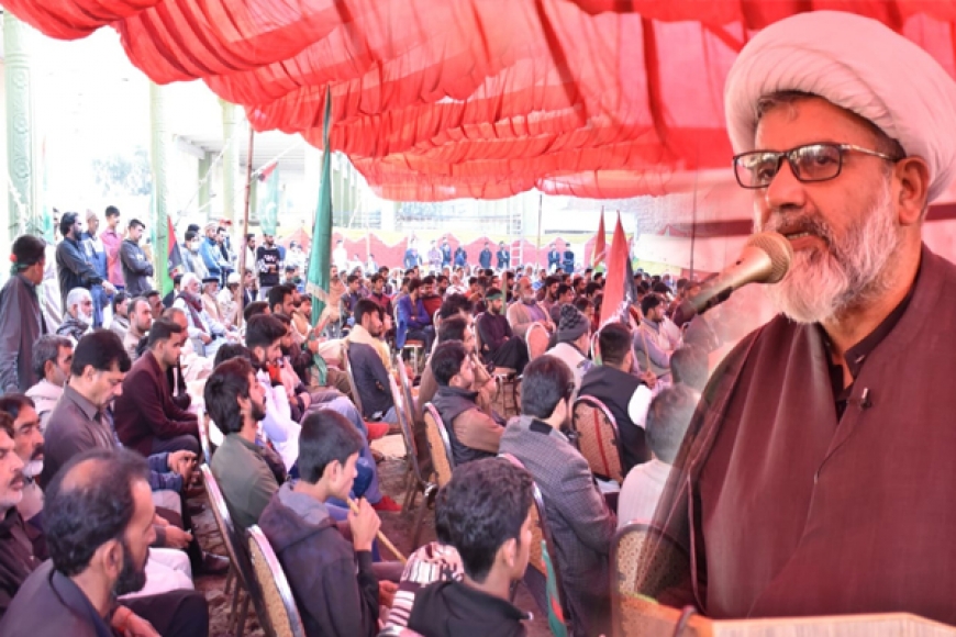 جو قوتیں مذہبی آزادی کے آئینی حق پر قدغن لگانا چاہتی ہیں انہیں ملت تشیع کی طاقت کا اندازہ نہیں، علامہ راجہ ناصرعباس