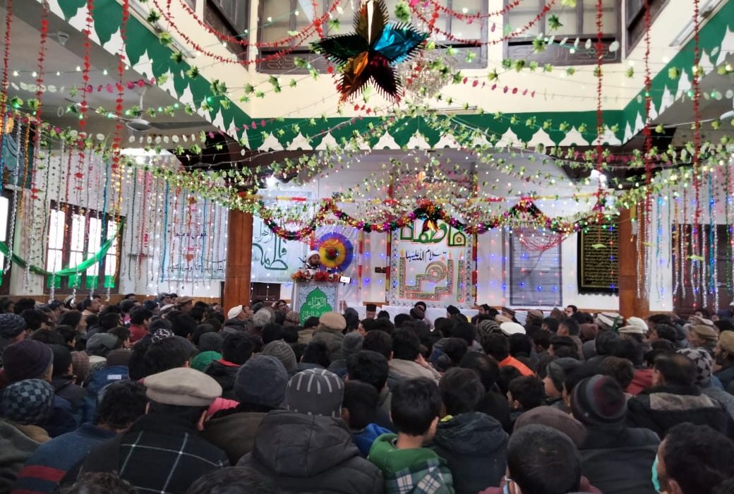 امام بارگاہ ابوطالب حسن کالونی سکردو میں سالانہ جشن میلاد حضرت زہرا کا انعقاد