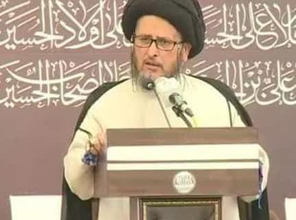 حکومت عزاداروں کے نام فورتھ شیڈول سے نکالنے اور مقدمات ختم کرے،علامہ سبطین حیدر سبزواری