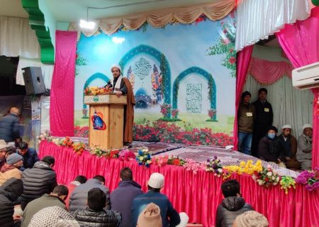 جمعیت العلماء اثنا عشریہ کرگل کے زیر اہتمام جشن امام مہدیؑ کا انعقاد، ہزاروں کی تعداد میں عاشقان امامؑ کی شرکت