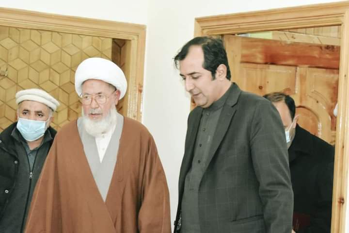 وزیر اعلیٰ گلگت بلتستان کی علامہ شیخ جعفری سے ملاقات