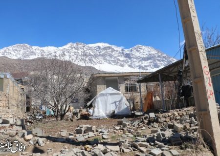 تصویری رپورٹ| ایرانی شہر “سی سخت” میں زلزلہ کے بعد کے مناظر