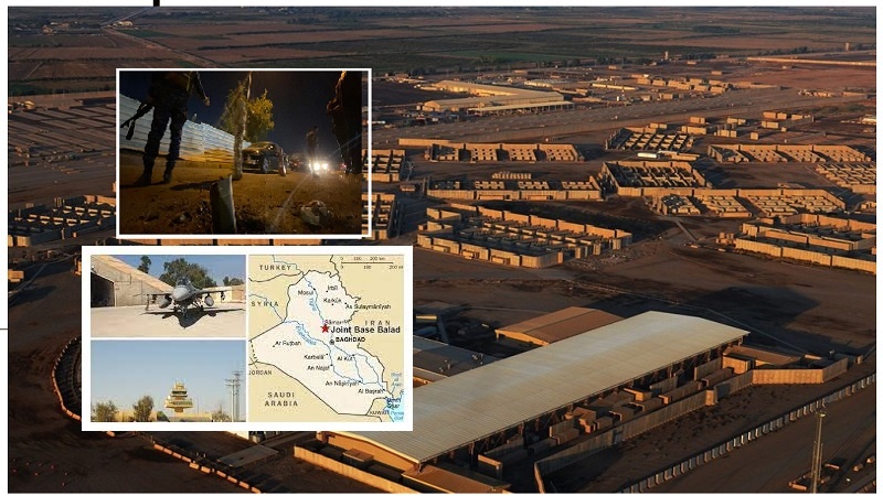 عراق، امریکی ایئربیس پر ڈرون حملہ