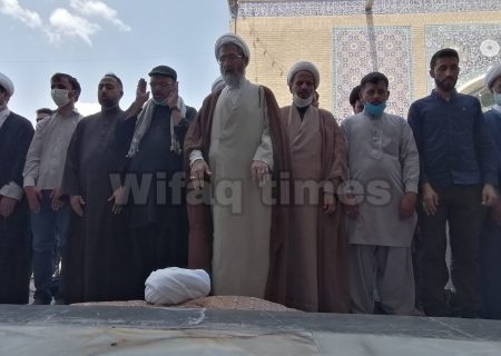 حجۃ الاسلام مہدوی کی نماز جنازہ ادا، قم کے قبرستان بہشت معصومہ میں سپرد خاک