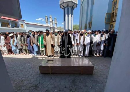 درویش شاعر شیخ غلام حسین سحر مرحوم کی نماز جنازہ جامع مسجد سکردو میں ادا کر دی گئی