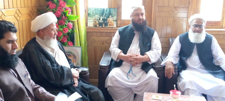 بلوچستان سے تعلق رکھنے والے اہل سنت علماء کی امام جمعہ سکردو علامہ شیخ حسن جعفری سے ملاقات+تصاویر