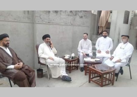 علامہ ساجد نقوی سے آزاد کشمیر کے تنظیمی وفد کی ملاقات