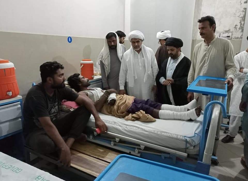 شیعہ علماء کونسل پاکستان کے نمائندہ وفد کی زخمیوں کی عیادت کیلئے ڈی ایچ کیو بہاولنگر آمد