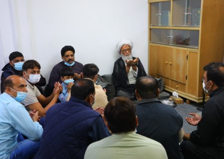 پاکستان، امریکہ اور برطانیہ کے وفود کی آیت اللہ العظمی حافظ بشیر نجفی سے ملاقات
