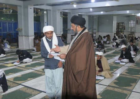 حوزہ علمیہ جامعۃ المنتظرلاہور میں سہ ماہی امتحان کا انعقاد