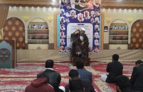 تصویری رپورٹ|شہید علماء کی تجلیل کا ساتواں پروگرام مدرسہ الامام المنتظر(عج) میں منعقد