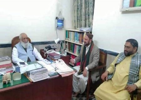 شیعہ علماء کونسل لاہور کے وفد کی آیت اللہ حافظ سید ریاض حسین نجفی سے ملاقات
