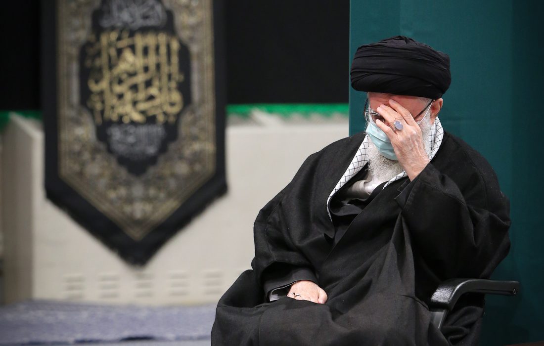 تصویری رپورٹ|رہبر معظم انقلاب اسلامی کی موجودگی میں ایام فاطمیہ کی مناسبت سے آخری مجلس عزاء منعقد