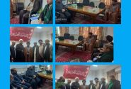 دفتر نمائندہ ولی فقیہ پاکستان قم کے اعلی سطحی وفد کی مسئولین مسجد مقدس جمکران سے ملاقات