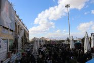 شب شہادت شہید قاسم سلیمانی کے موقع پر گلزار شہداء کرمان کی تازہ ترین مناظر