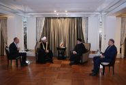 رشین مسلم کونسل کے سربراہ کی ایران کے صدر سے ملاقات