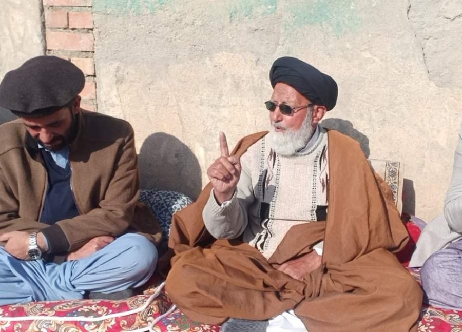 اراکین انجمن حسینیہ کی علامہ سید عابد الحسینی سے ملاقات