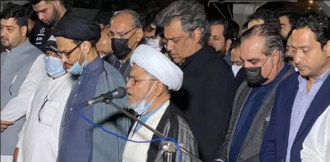 وفاقی وزیر علی زیدی کے والد کا انتقال، علامہ شبیر میثمی کی زیر اقتداءنماز جنازہ ادا