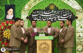 شب ولادت امیرالمومنینؑ روضہ منورہ امام رضاؑ کے چند تصویری مناظر