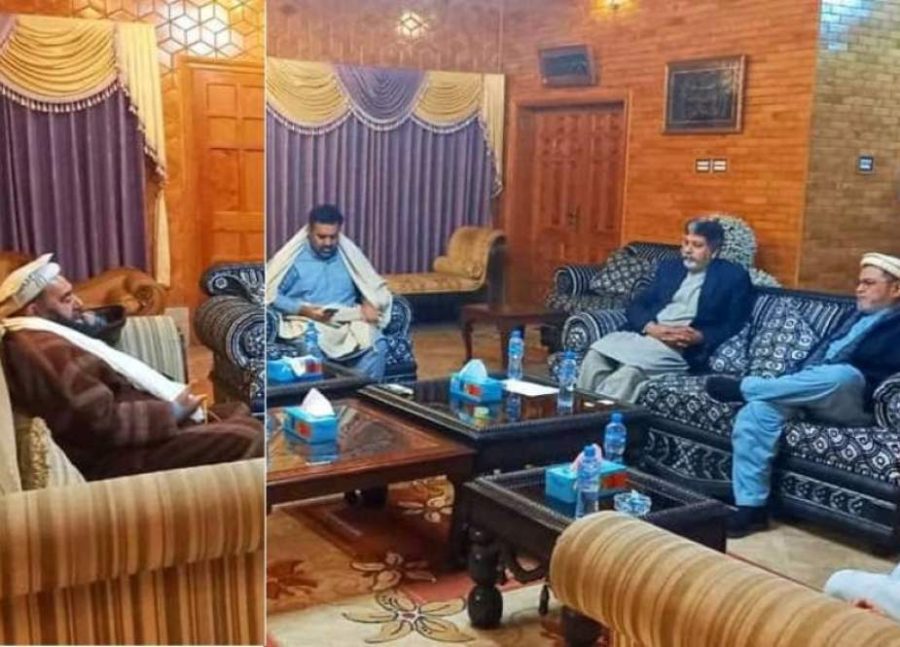 ایس یو سی کے مرکزی سیکرٹری جنرل علامہ شبیر میثمی کی بزرگ عالم دین علامہ افتخار نقوی سے ملاقات