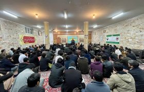 تصویری رپورٹ|مدرسہ الامام المنتظر قم میں شہادت امام ہادی علیہ السلام کی مناسبت سے مجلس عزاء کا انعقاد
