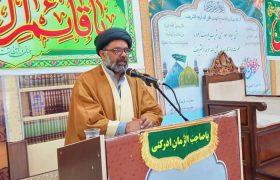 مدرسہ امام المنتظر قم ایران میں جشن ولادت با سعادت امام المنتظر کی مناسبت سے ایک پروقار پروگرام کا انعقاد