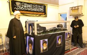 تصویری رپورٹ| قم میں آیت اللہ علوی گرگانی کی الوداعی مراسم