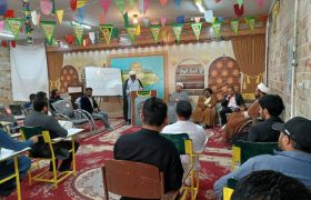 مدرسہ الامام المنتظر میں ماہ مبارک رمضان اور ہماری ذمہ داریاں کے عنوان سے نشست علمی منعقد