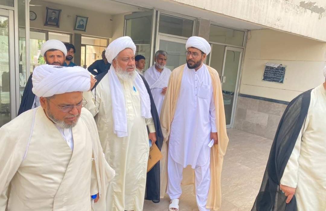 علامہ شبیر حسن میثمی کی حوزہ علمیہ جامعۃ المنتظر آمد
