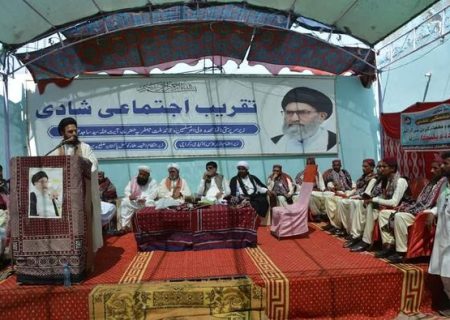 قائد ملت جعفریہ پاکستان کی جانب سے زہرا اکیڈمی کے تعاون سے اجتماعی شادی کی تقریب