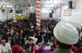 ولادت امام حسین ع کی مناسبت سے حسینیہ بلتستانیہ قم ایران میں تقریب کا انعقاد