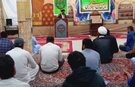 حضرت امام حسن عسکری (ع) کی ولادت باسعادت کی مناسبت سے مدرسہ الامام المنتظر میں جشن منعقد