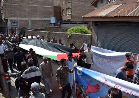 تصویری رپورٹ|کشمیر میں عالمی یوم القدس کی ریلی کا انعقاد