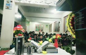 جامعۃ الفوزالعظیم سجادیہ شگر بلتستان میں جشن نزول قرآ ن منعقد