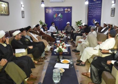 علامہ راجہ ناصر عباس کی زیر صدارت مجلس علمائے شیعہ کا اجلاس