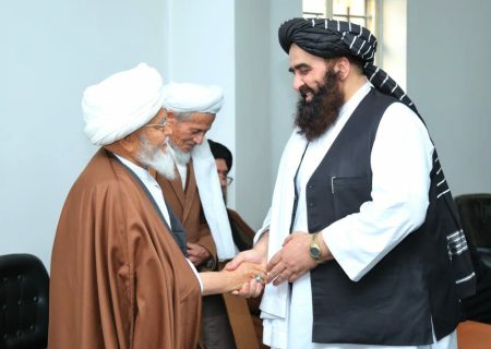طالبان کے وزیر خارجہ کی افغانستان کے شیعہ علماء سے ملاقات